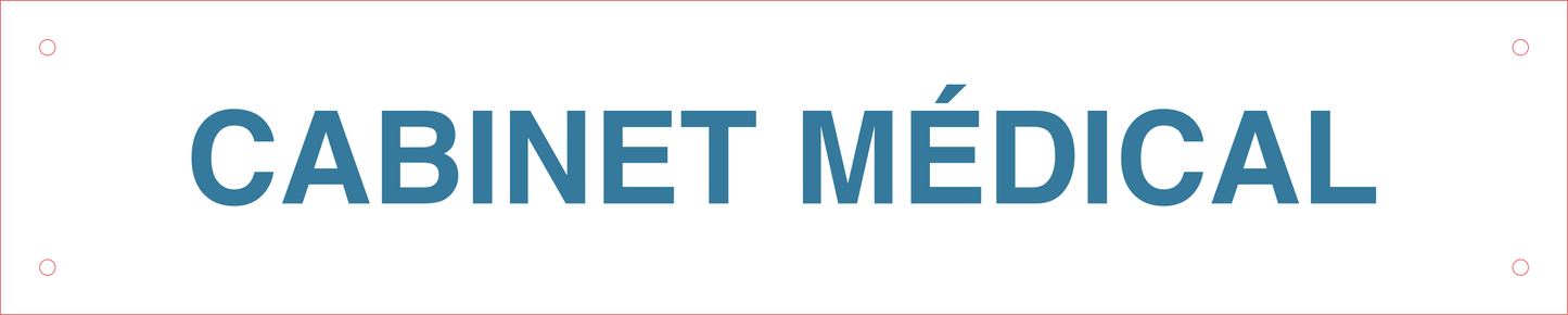 PLEXI INCOLORE AVEC VYNIL CONTRECOLLÉ À L'ARRIÈRE 50x10 CM