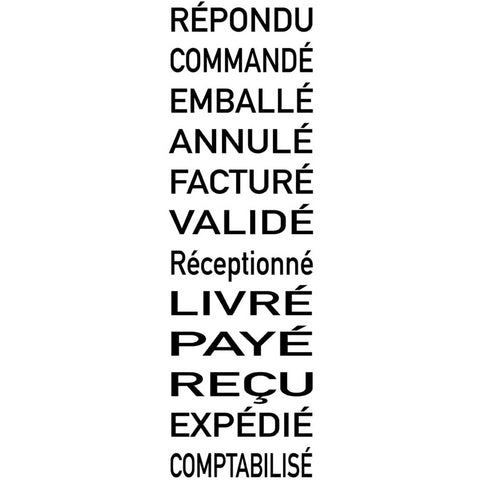 TAMPON TRODAT DATEUR + FORMULES 5117