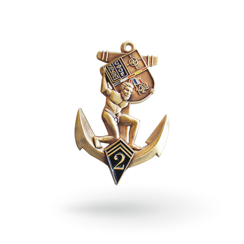 MÉDAILLE SUR MESURE EN MÉTAL