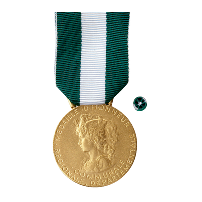 MÉDAILLE D’HONNEUR RÉGIONALE DÉPARTEMENTALE ET COMMUNALE