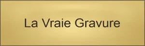 PLAQUETTEOR - LA VRAIE GRAVURE