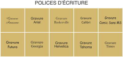 PLEXI COULEUR GRAVÉ 20x10 CM