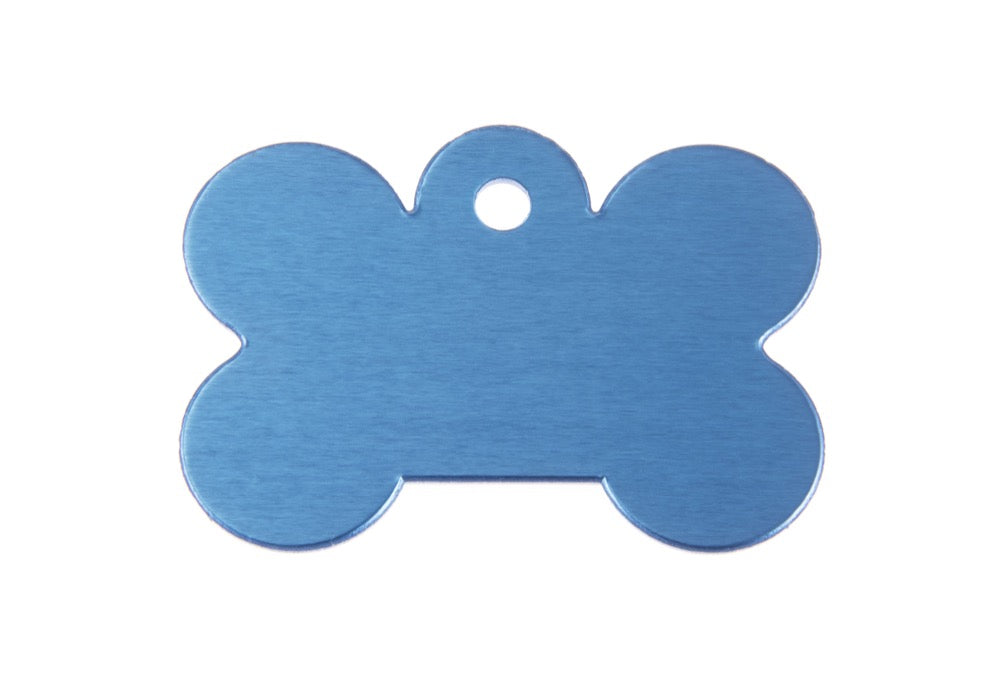Médaille Os Couleur Alu 40x27mm