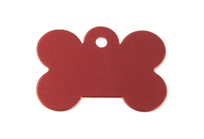 Médaille Os Couleur Alu 40x27mm