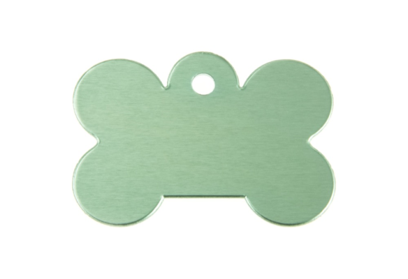 Médaille Os Couleur Alu 40x27mm