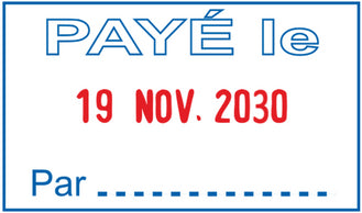 TAMPON TRODAT 4750L2 - Payé le