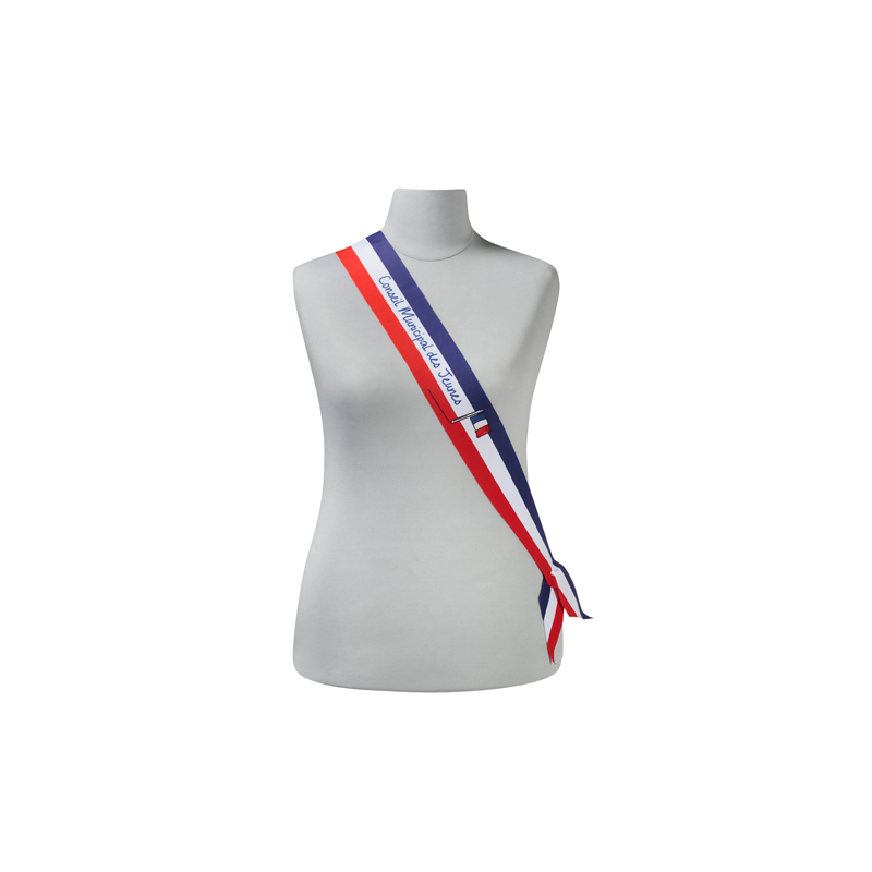 ÉCHARPE CONSEIL MUNICIPAL DES JEUNES