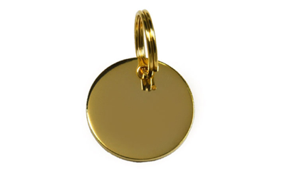 Médaille Dorée Ø22mm + bélière 02D